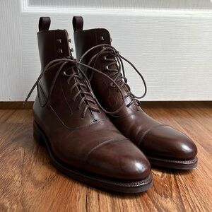 Meermin Balmoral Dress Boot in Espresso color Size 9
